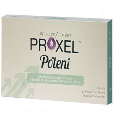 proxel potent farmacia tei|Proxel potent, 60 capsule, NaturPharma